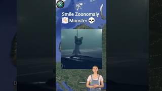 Smile Zoonomaly Monster 💀😱 on google maps and google earth 🌎 #shorts #trending #scarry #map