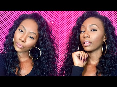 Affordable Curly Wig 😍 Model Model SuperMingo Curly Half Wig 👏🏾❤️ Virgin hair dupe ?