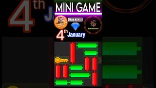 4th January Puzzle Game Trick, Hamster Kombat Easy steps #hamsterkombat #puzzle #blockchaingames