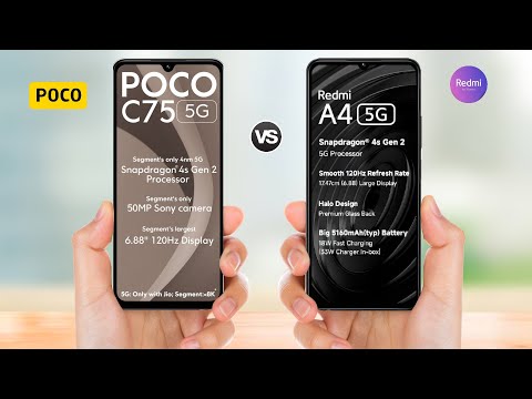 Poco C75 5g vs Redmi A4 5g || Full Comparison