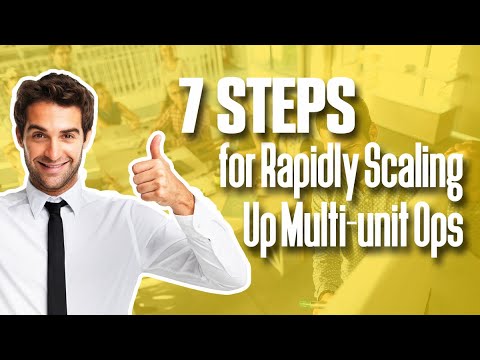 Seven Key Steps for Rapidly Scaling Up Multi-unit Operations | Simplicity Consultancy