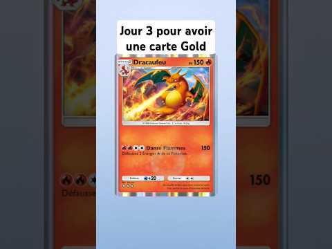 Jour 3 pour avoir une carte Gold #pokemon #fortnite