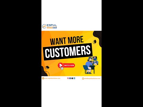 Want more customers?