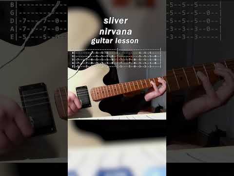 Sliver Guitar Lesson #sliver #guitarlesson #guitartutorial