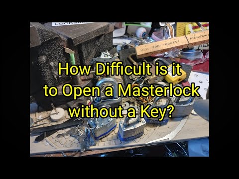 (1517) How Difficult is it to Open a Masterlock Without a Key 🔑? 🤔