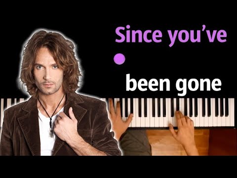 Tomas N'evergreen — Since You’ve Been Gone ● караоке | PIANO_KARAOKE ● ᴴᴰ + НОТЫ & MIDI