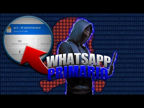 LANÇOU NOVO WHATSAPP PRIMARIO IMUNE AS NOVAS TRAVA 100% ( ACE - BY SKYZINMAKER )