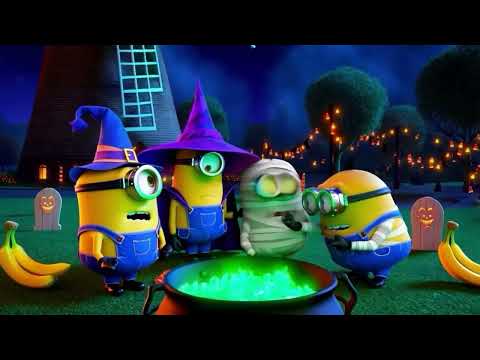 Halloween Minions Pumpkin Spooky Animation Banana Adventure