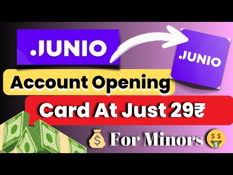 Junio Account Create Without PAN & Aadhar | Best UPI App For Teenagers | New Zero Balance Account