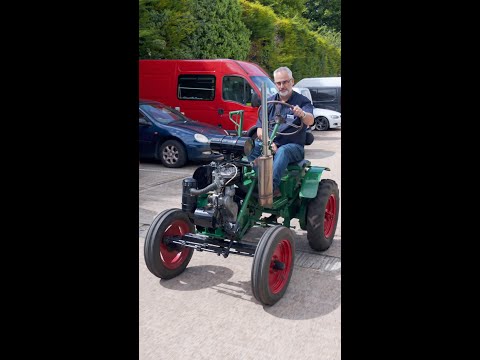 Norton Big 4 engine in a Trusty Tractor