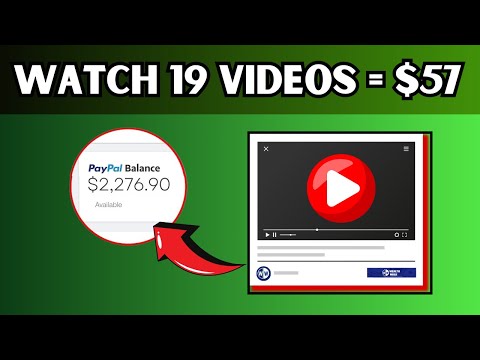 Earn $57 Per Hour Watching Videos Online: Free Earning Site