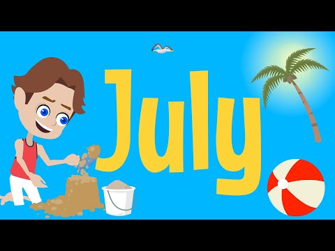 JULY! An Exciting Animation Celebrating The 7th Month of the Year!