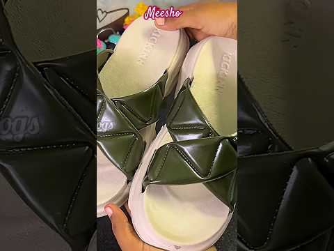 Meesho le just ₹200 ku indha chappals #meesho #meeshohaulvideo #shortvideo #shortsfeed #shorts