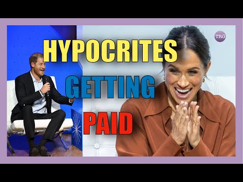 HYPOCRITES GETTING PAID - Harry & Meghan Markle Censorship Roadshow  Sponsored by C..I.. A..