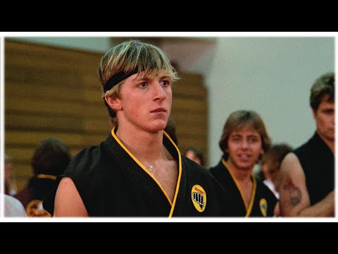 All Johnny Lawrence Fight Scenes 4K | The Karate Kid