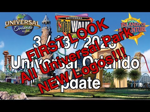 UOR Update 3/13/2023 - First Look at New Universal Orlando Logos