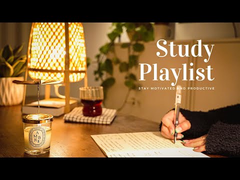 3-HOUR STUDY MUSIC PLAYLIST ☕Relaxing Lofi☕ Stay Motivate & Study With Me ☕DEEP FOCUS POMODORO TIMER