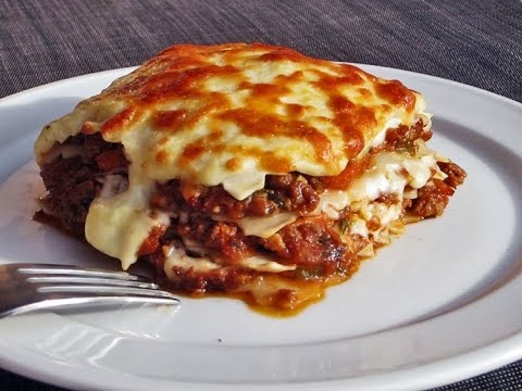 "Lasagna" of cabbage, with minced meat (in the oven