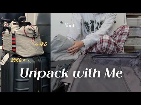 (sub) What I Brought from Korea ✈️ | What's in My Suitcase🧳| Study Abroad diary