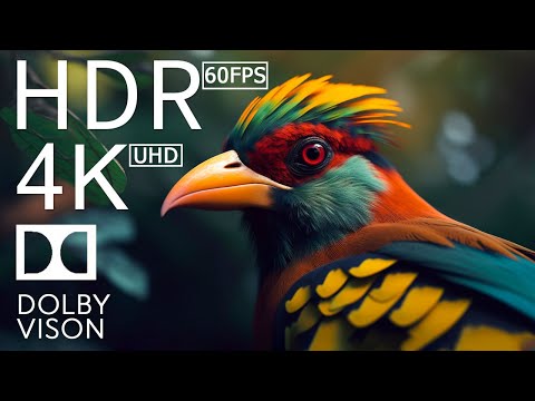 4K HDR 120fps Dolby Vision with Animal Sounds (Colorfully Dynamic) #75