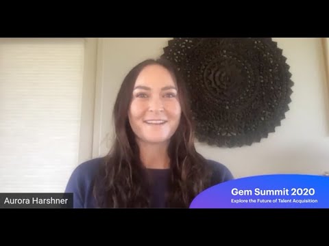 Hiring Manager Relationships in a Remote World — Aurora Harshner, Gem Summit 2020