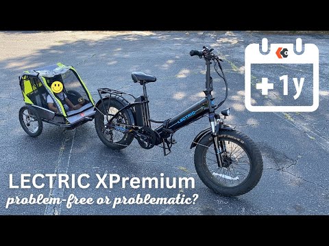 1-year later - Lectric XPremium Dual Battery Folding eBike w/ Torque Mid-Drive