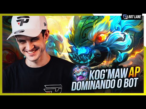 KOG'MAW AP na BOT LANE: Mais DIVERTIDO e FORTE do que parece!