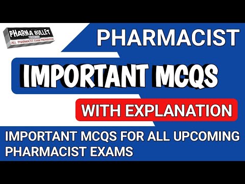 Pharmacist exam preparation | TNMRB | HSSC | PMC | RRB | MPPEB | OSSSC exam preparation @MANISH06