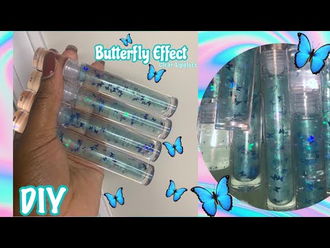 DIY BUTTERFLY LIPGLOSS | Quinteciachabeauty | Entrepreneur Series Pt. 4