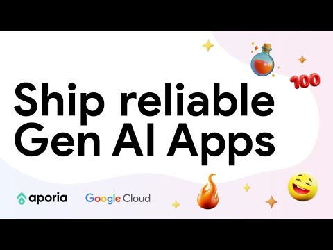 Ship #GenAI apps that are safe with Aporia and Google Cloud