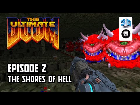 【gzdoomvr】DooM: The Shores of Hell【VR180 8K 3D】