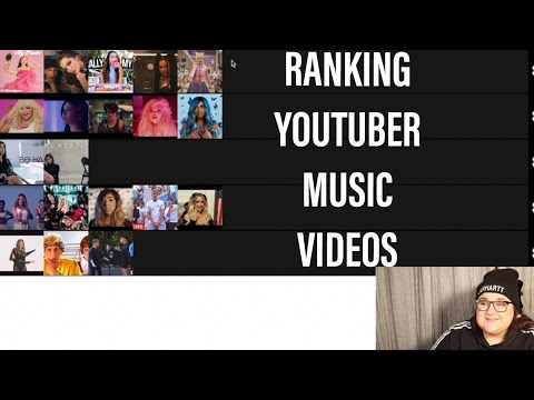 Ranking TERRIBLE Youtuber Music Videos…