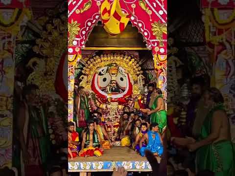 The gold avatar of Shree Jagannath 🙏🏻✨🥺| Rath yatra 2024 | #shorts #shortvideo #rathayatra