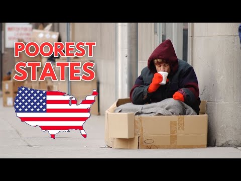 10 States with Highest Poverty In United States of America in 2024