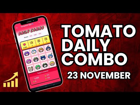 Tomato Daily Combo 23 November | Tomarket Daily Combo | Crypto Spot