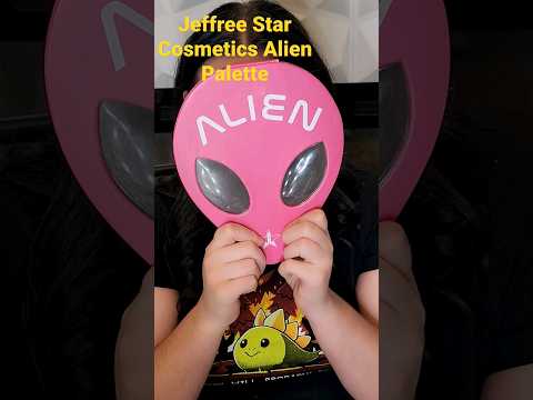 Jeffree Star Cosmetics Alien Palette #jeffreestarcosmetics #alien #shorts #makeup