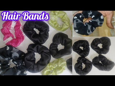 How to Make Hair Rubber Band at Home || Easy Way || Hair Band ||