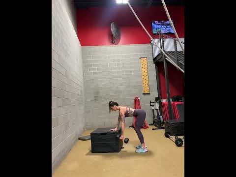 Three Point Dumbbell Row