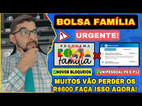 BOLSA FAMÍLIA OUTUBRO: NOVOS BLOQUEIOS E ATUALIZAÇÕES PARA UNIPESSOAL, PÚBLICO 8 E 12! FIM DOS R$600