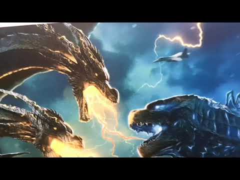 Playmat Foil godzilla vs king Ghidorah