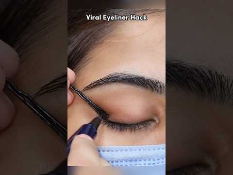 Bobby Pin Eyeliner hack | eyeliner Tutorial for beginners.. #eyeliner #wingliner #asmakhan