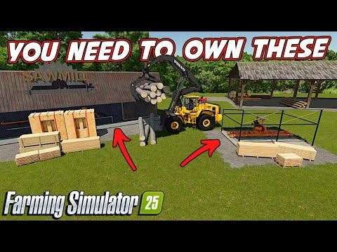 Is A Sawmill REALLY Worth the Investment in Farming Simulator 25?