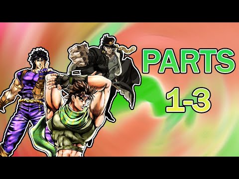 every jojo opening but for every spoiler joseph joestar screams (parts 1-3)