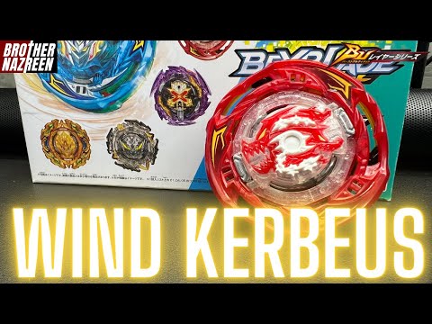 SAMPAH! B-202 04 Wind Kerbeus| Beyblade Burst Ultimate Unboxing & Review