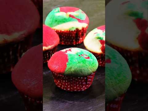 Christmas Cupcake #Shorts #cupcakes