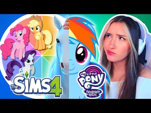 making the my little ponies in the sims 4