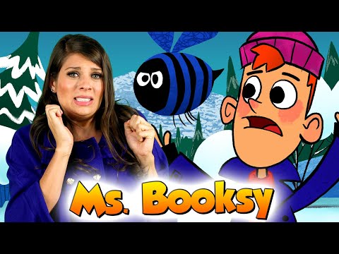 Rescuing a friend from EVIL SNOW BEES and SNOW QUEEN'S CURSE! 🐝 Ms. Booksy's Story for Kids