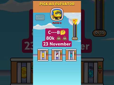 ⚡Boinkers elevator code today || Boinkers Daily Combo || 23 November⚡ #boinkers