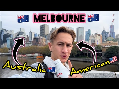 American Tourist Explores Melbourne | Day in The Life | Australia 1