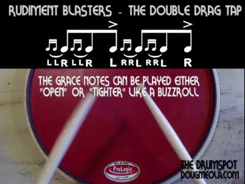 The Double Drag Tap - Canadian Drum Gear - dougmeola.com